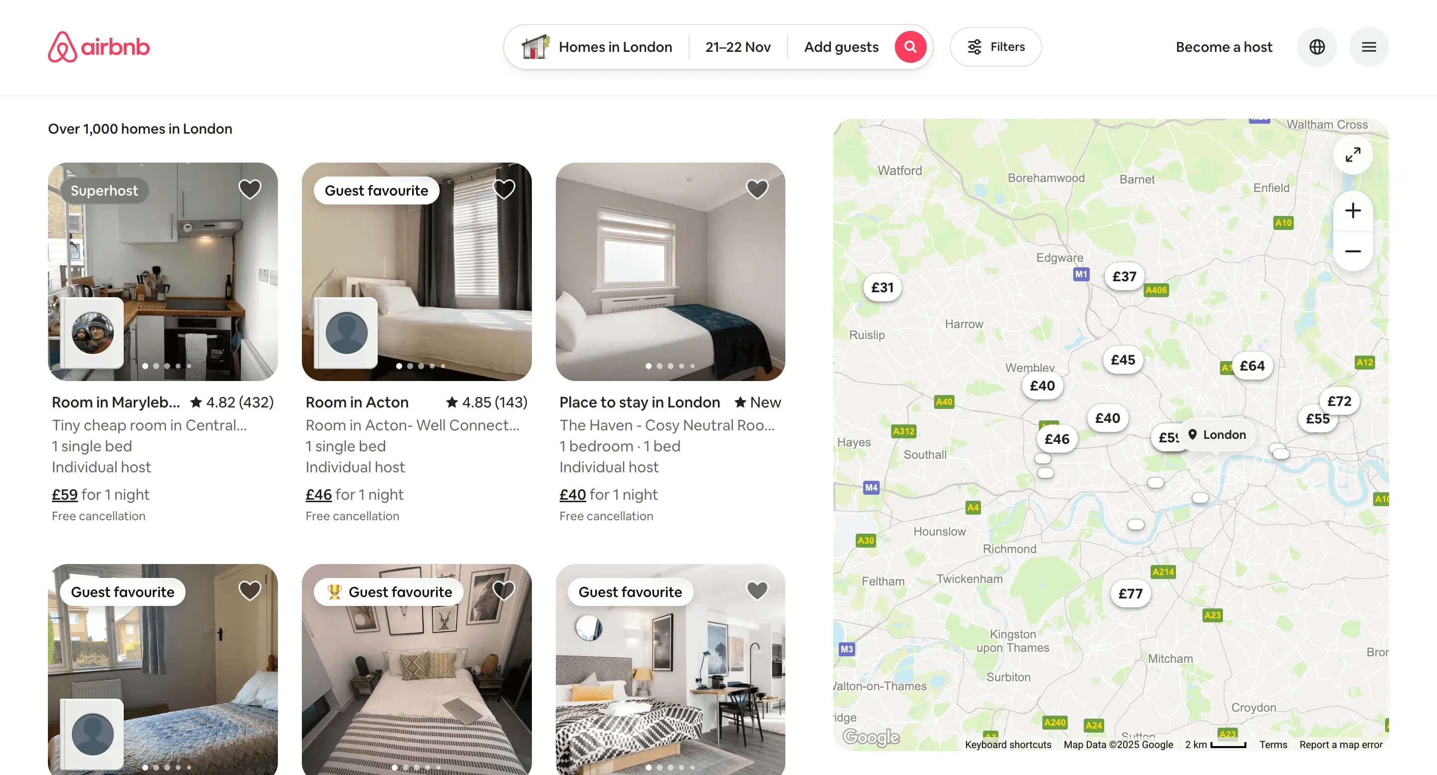 Free Airbnb listings scraper – Export Data to CSV, Excel & JSON