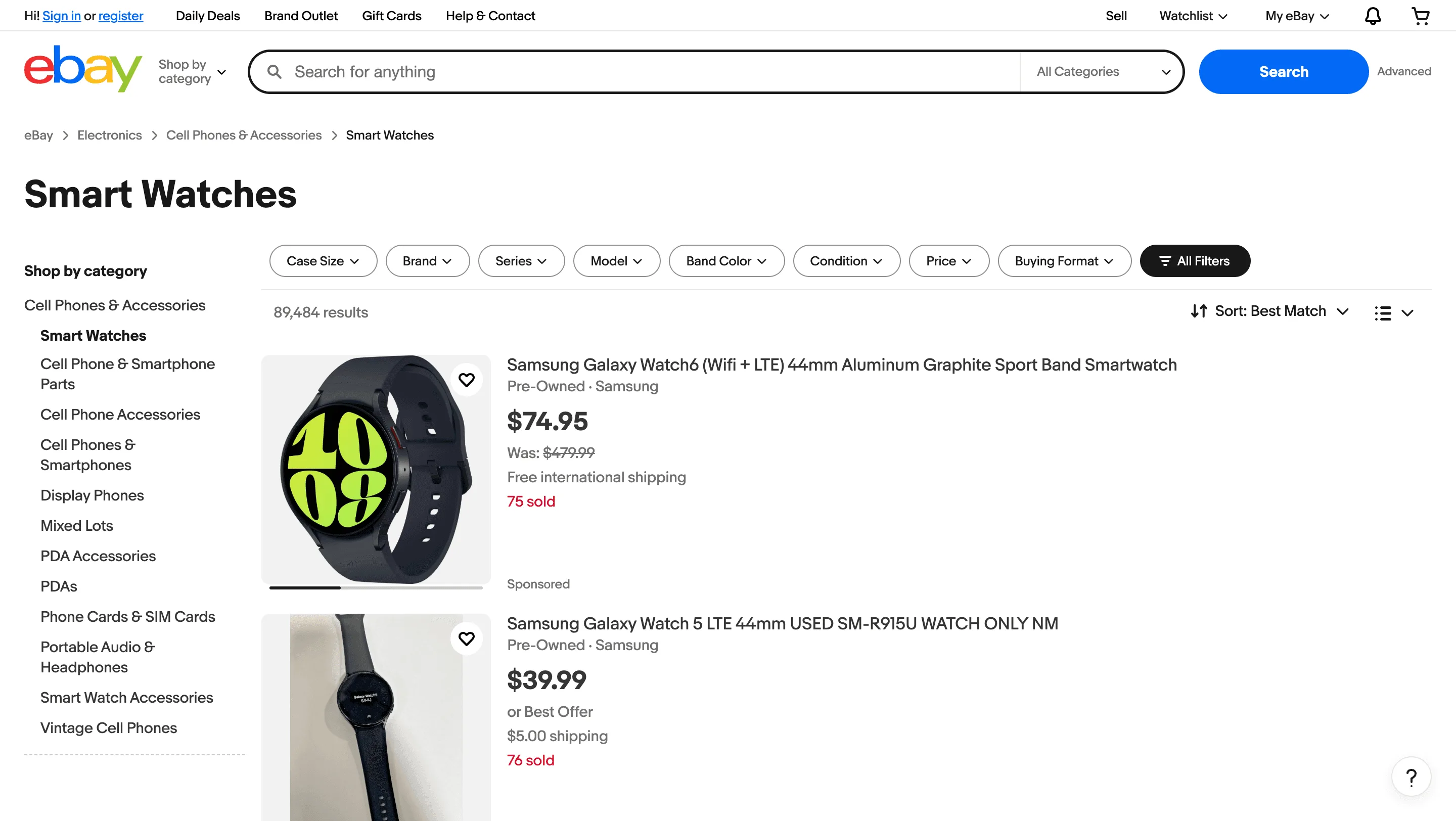 Free Ebay listings scraper – Export Data to CSV, Excel & JSON