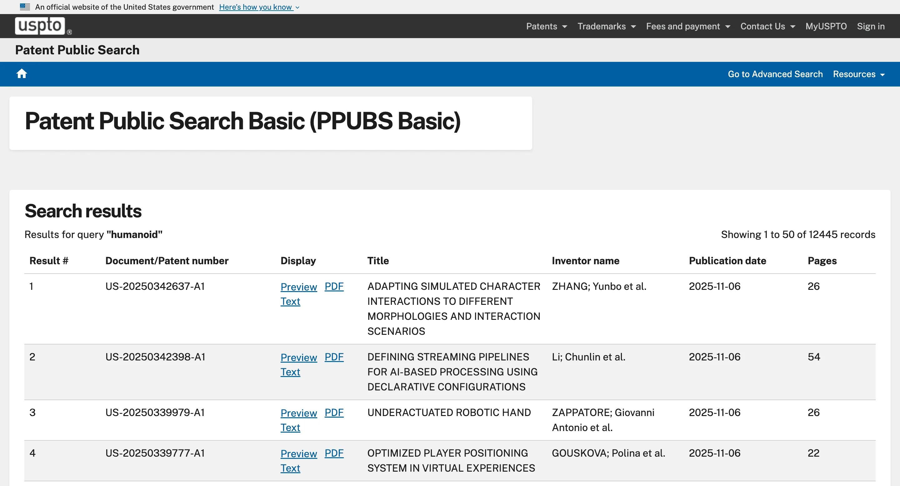 Free Patent office scraper – Export Data to CSV, Excel & JSON