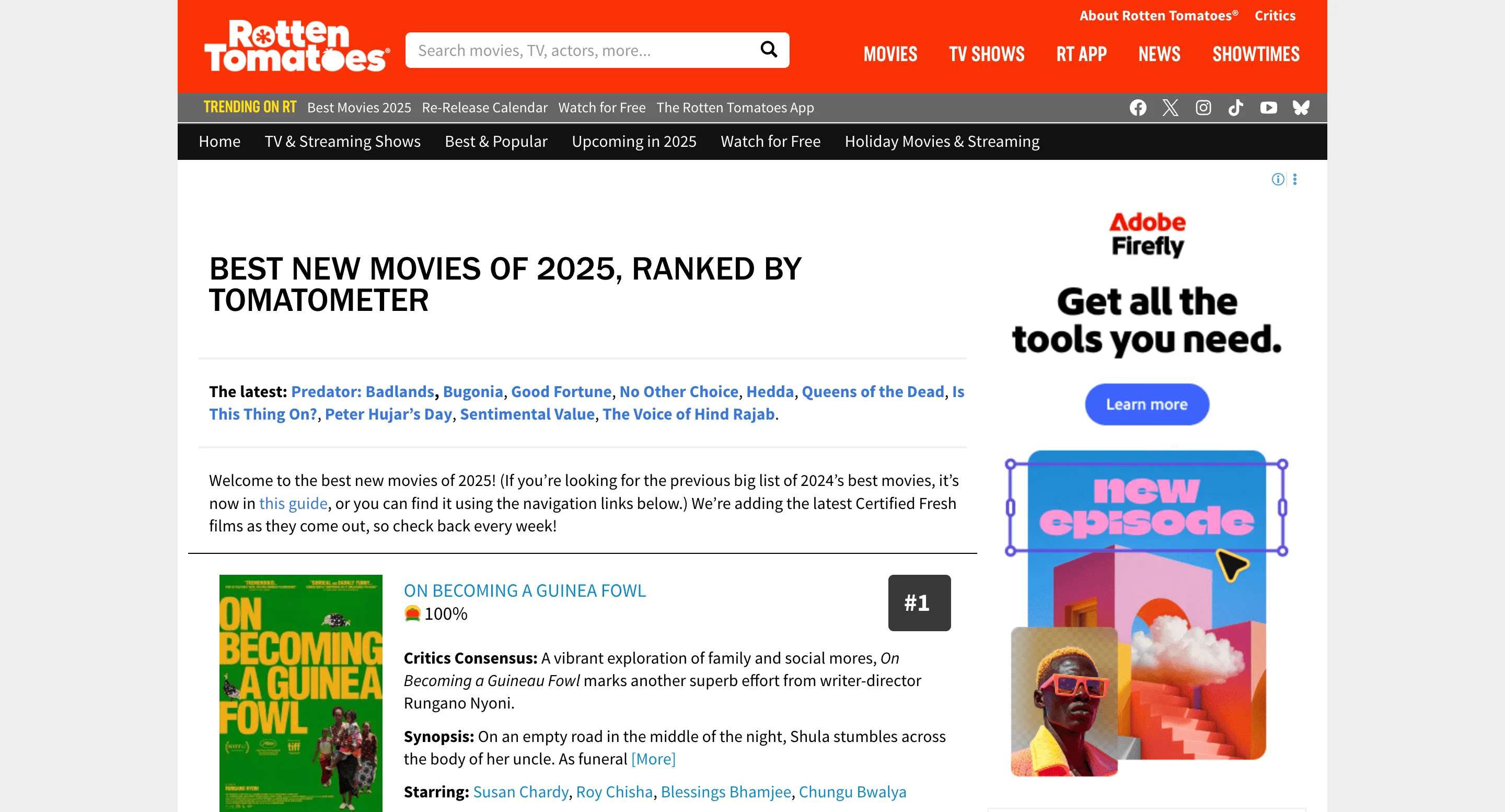 Free Rotten tomatoes reviews scraper – Export Data to CSV, Excel & JSON