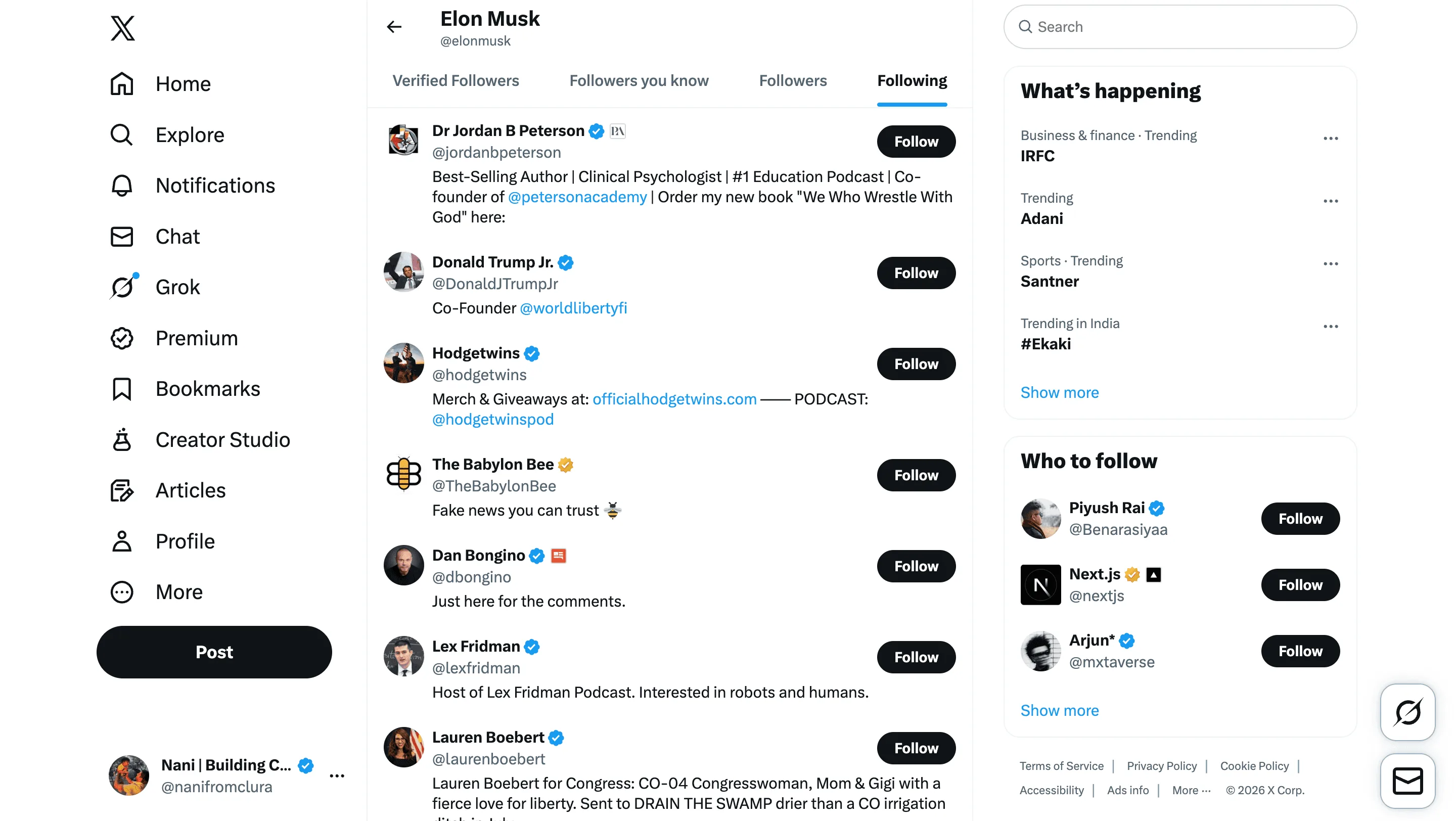 Free Twitter X.com profiles scraper – Export Data to CSV, Excel & JSON