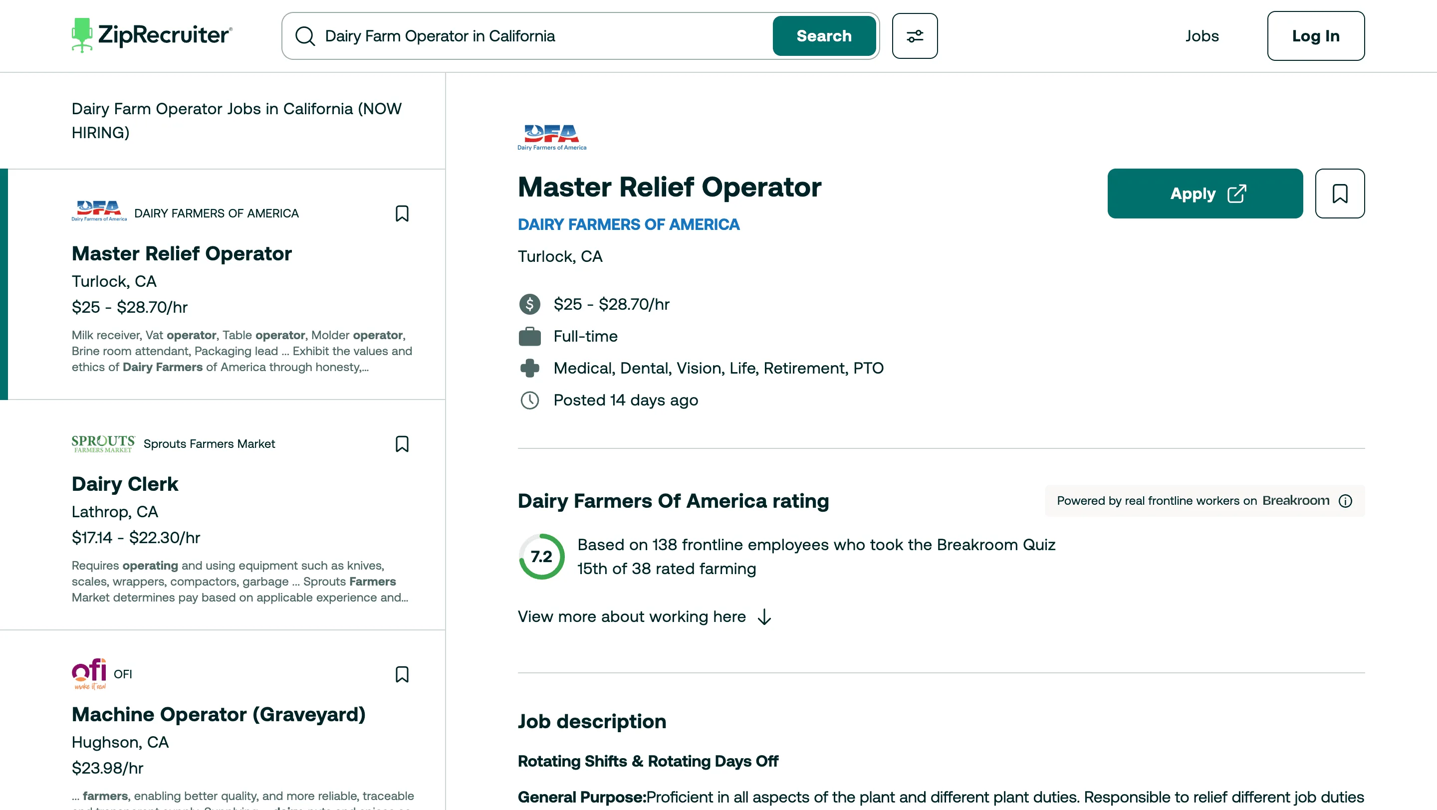 Free Ziprecruiter jobs scraper – Export Data to CSV, Excel & JSON