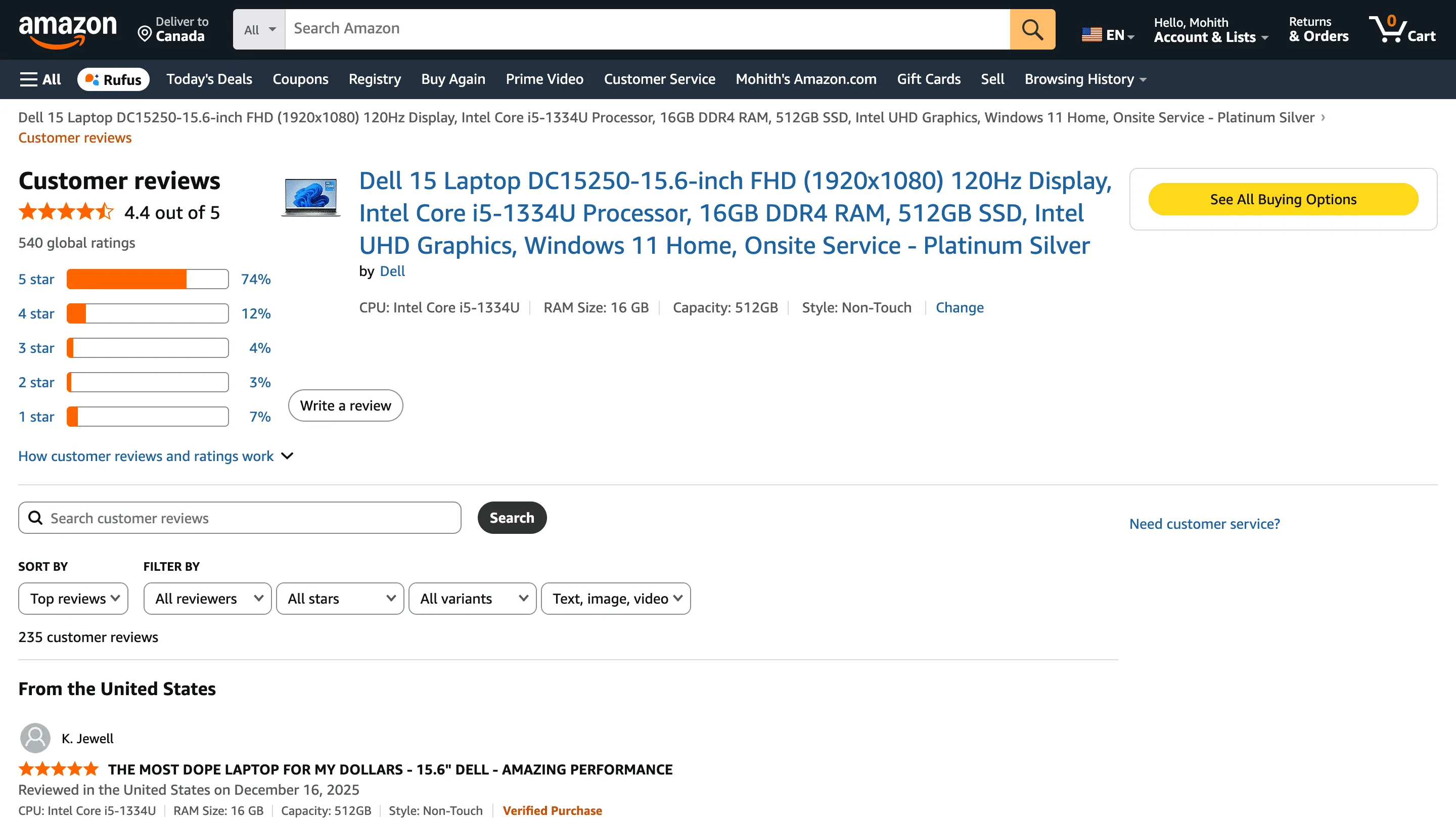 Free Amazon reviews scraper – Export Data to CSV, Excel & JSON