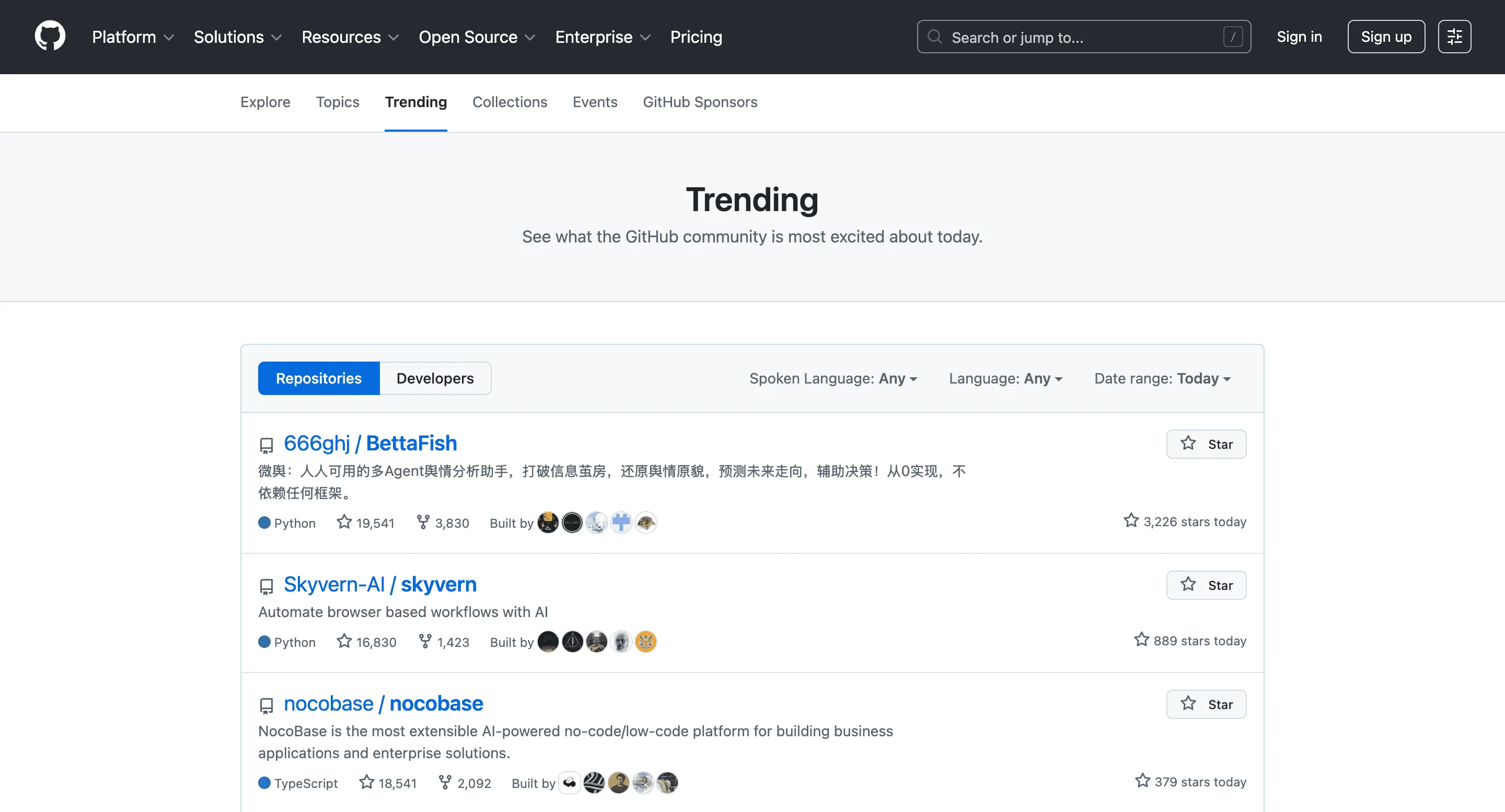 Free Github repositories scraper – Export Data to CSV, Excel & JSON