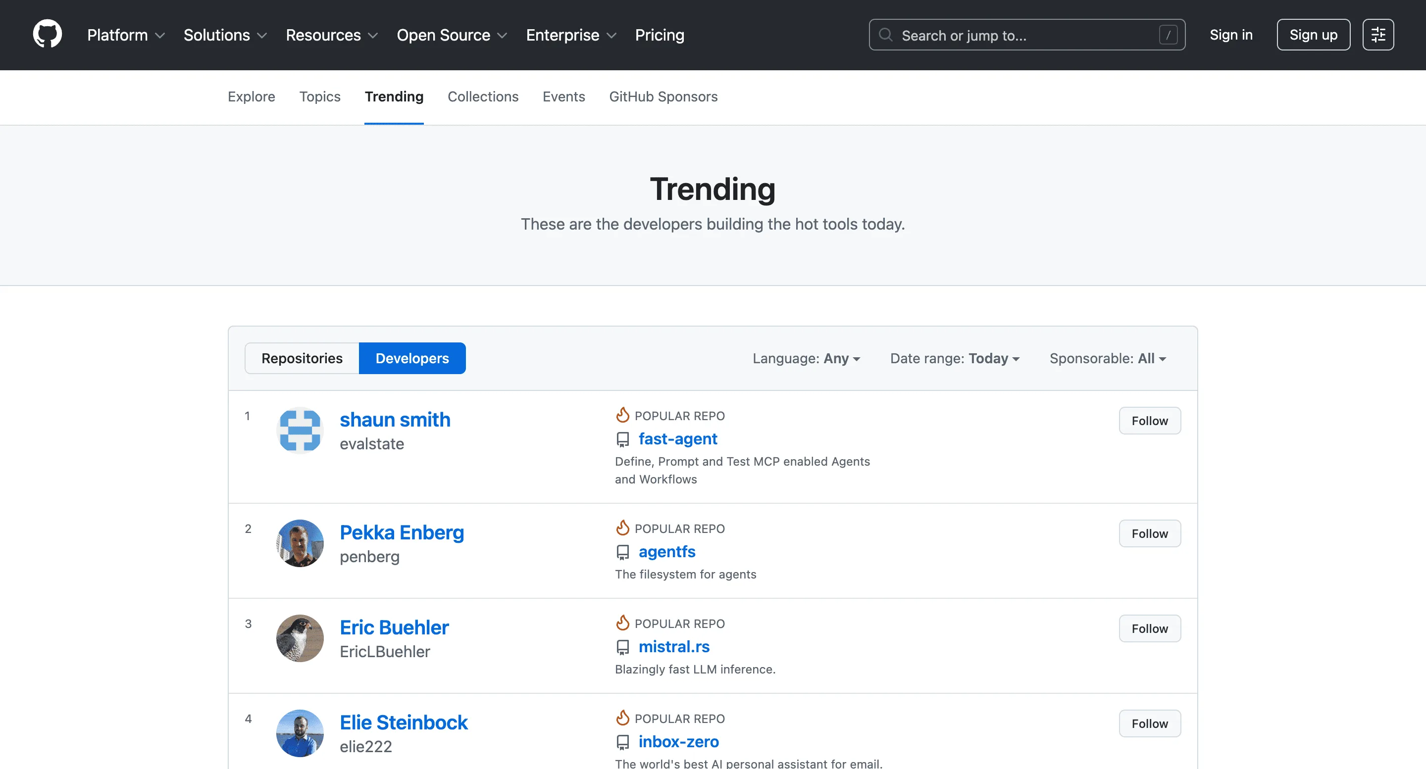 Free Github users scraper – Export Data to CSV, Excel & JSON