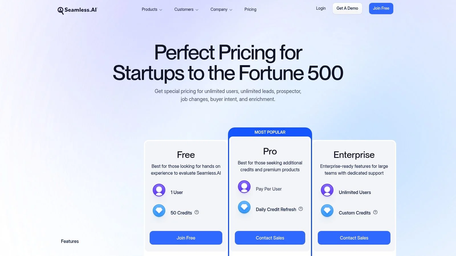 Seamless.AI real-time contact search platform for finding verified emails and phone numbers